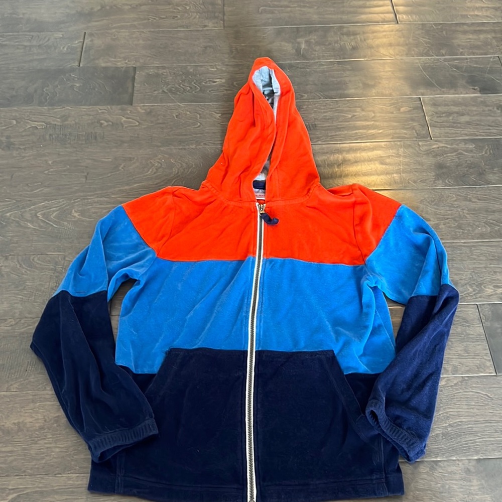 Hannah Anderson stripped zip up terry hoodie. Excellent used condition.